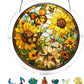 ☀️Acrylic Jigsaw Puzzle Suncatcher – 80-Piece DIY Window Hanging Decoration with Rainbow Light Effect