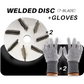 Labor-Saving Pig Hair Remover Scraper Disc
