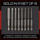 S2 Steel Magnetic Hexagon Bit Set