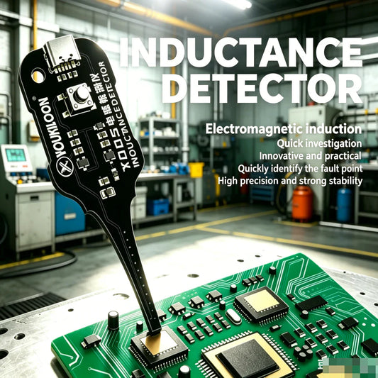 🥳2026 HOT SALE🥳💞50K+ SOLD!💡⚙️ 50% OFF! In-Circuit Inductor Tester – One-button simplicity, clear indicator. Non-contact, rapid diagnosis. A must-have for electronics repair. 📟🕊️