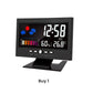 🔥Digital LED Temperature Humidity Monitor Weather Forecast LED Table Alarm Clock