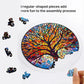 ☀️Acrylic Jigsaw Puzzle Suncatcher – 80-Piece DIY Window Hanging Decoration with Rainbow Light Effect