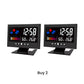 🔥Digital LED Temperature Humidity Monitor Weather Forecast LED Table Alarm Clock
