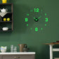 🕒Modern 3D Digital Wall Clock – Silent Acrylic Luminous Wall Decor, Night Glow Easy-Read Time Display, Stylish Home Decoration & Gift
