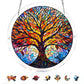 ☀️Acrylic Jigsaw Puzzle Suncatcher – 80-Piece DIY Window Hanging Decoration with Rainbow Light Effect