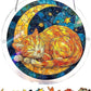 ☀️Acrylic Jigsaw Puzzle Suncatcher – 80-Piece DIY Window Hanging Decoration with Rainbow Light Effect