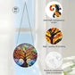 ☀️Acrylic Jigsaw Puzzle Suncatcher – 80-Piece DIY Window Hanging Decoration with Rainbow Light Effect