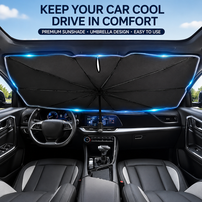 ☂️ 2026 Sale — Over 47 200 Sold!🚗 Upgraded Car Windshield Sun Shade Umbrella