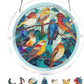 ☀️Acrylic Jigsaw Puzzle Suncatcher – 80-Piece DIY Window Hanging Decoration with Rainbow Light Effect