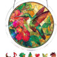 ☀️Acrylic Jigsaw Puzzle Suncatcher – 80-Piece DIY Window Hanging Decoration with Rainbow Light Effect