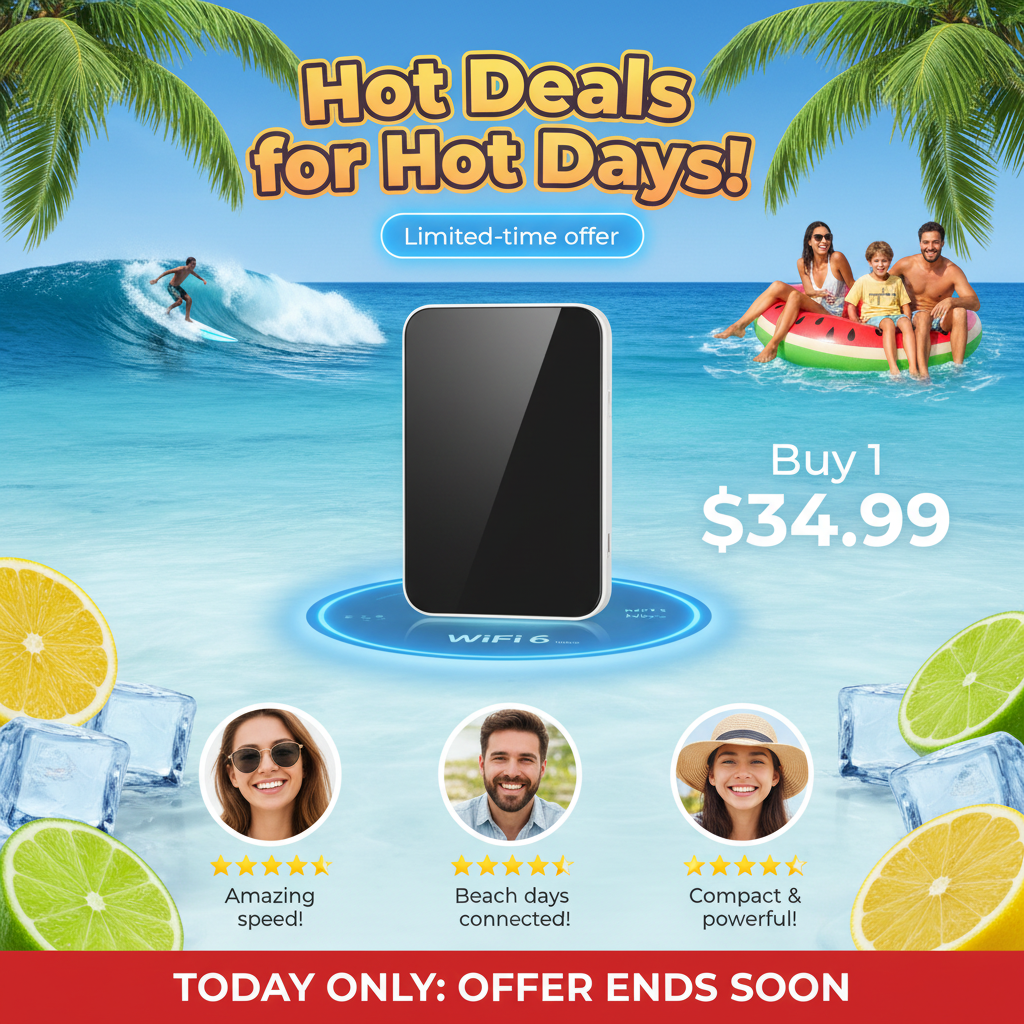Hot Deals Summer Ad