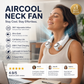 🥳2026 HOT SALE🥳💨 50% OFF!🍃 Neck Air Conditioner Fan – Ultra‑quiet, 360° rotating, 3 speeds. Hands‑free cooling, long battery. Summer essential! 😎🌬️