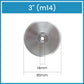 3" 4" 5" Aluminum Backer Pads with Thread for Sanding Polishing