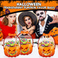 👻Halloween Bestsellers🎃Halloween Transparent Pumpkin Favor Bags✨Perfect for Party, Trick-or-Treat, Classroom Gifts