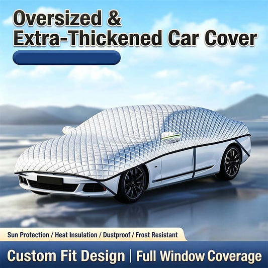 ⏳Time-Limited Special⏰Car Windshield Snow Cover – All‑season, multi‑layer. Covers hood, glass & side windows. Strong straps, no slipping! 🚙💨