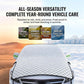⏳Time-Limited Special⏰Car Windshield Snow Cover – All‑season, multi‑layer. Covers hood, glass & side windows. Strong straps, no slipping! 🚙💨