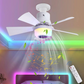 ✨🍃Smart Ceiling Fan with Light, RGB & Bluetooth Speaker