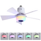 ✨🍃Smart Ceiling Fan with Light, RGB & Bluetooth Speaker