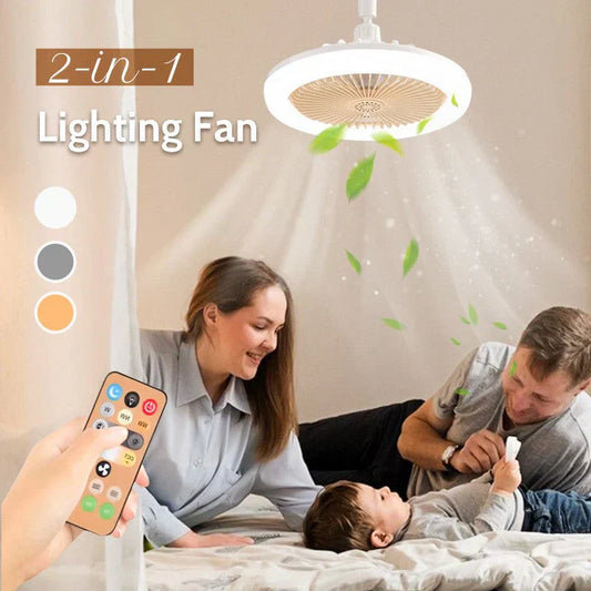 💡 LIMITED-TIME 50% OFF! ✨ LED Ceiling Fan with Remote – Quiet, 3 Lights, Energy Saving 🌀