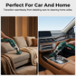 🚗💨 Cordless car vacuum – 10000Pa suction, lightweight, long battery life!