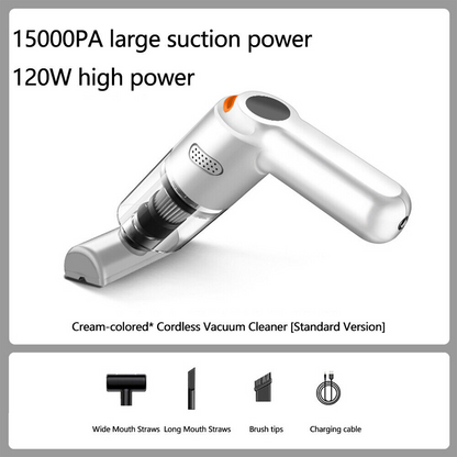 🚗💨 Cordless car vacuum – 10000Pa suction, lightweight, long battery life!
