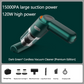 🚗💨 Cordless car vacuum – 10000Pa suction, lightweight, long battery life!