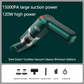 🚗💨 Cordless car vacuum – 10000Pa suction, lightweight, long battery life!