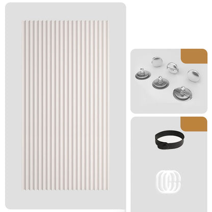 No-Drill Magnetic Accordion Door Curtain