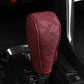 ⏳Time-Limited Special⏰Breathable Gear Shift Knob Cover – Laser-Perforated Leather, Cool & Dry Grip! ✨
