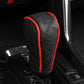 ⏳Time-Limited Special⏰Breathable Gear Shift Knob Cover – Laser-Perforated Leather, Cool & Dry Grip! ✨
