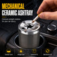 Rotating Car Ashtray with Ceramic Inner Liner