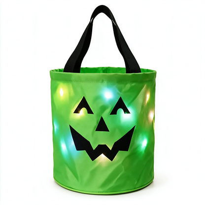 🎃 This Halloween Bag Is Already A Hit! ✨ LED Pumpkin Trick or Treat Bag – The Perfect Glow-Up For Kids 👻
