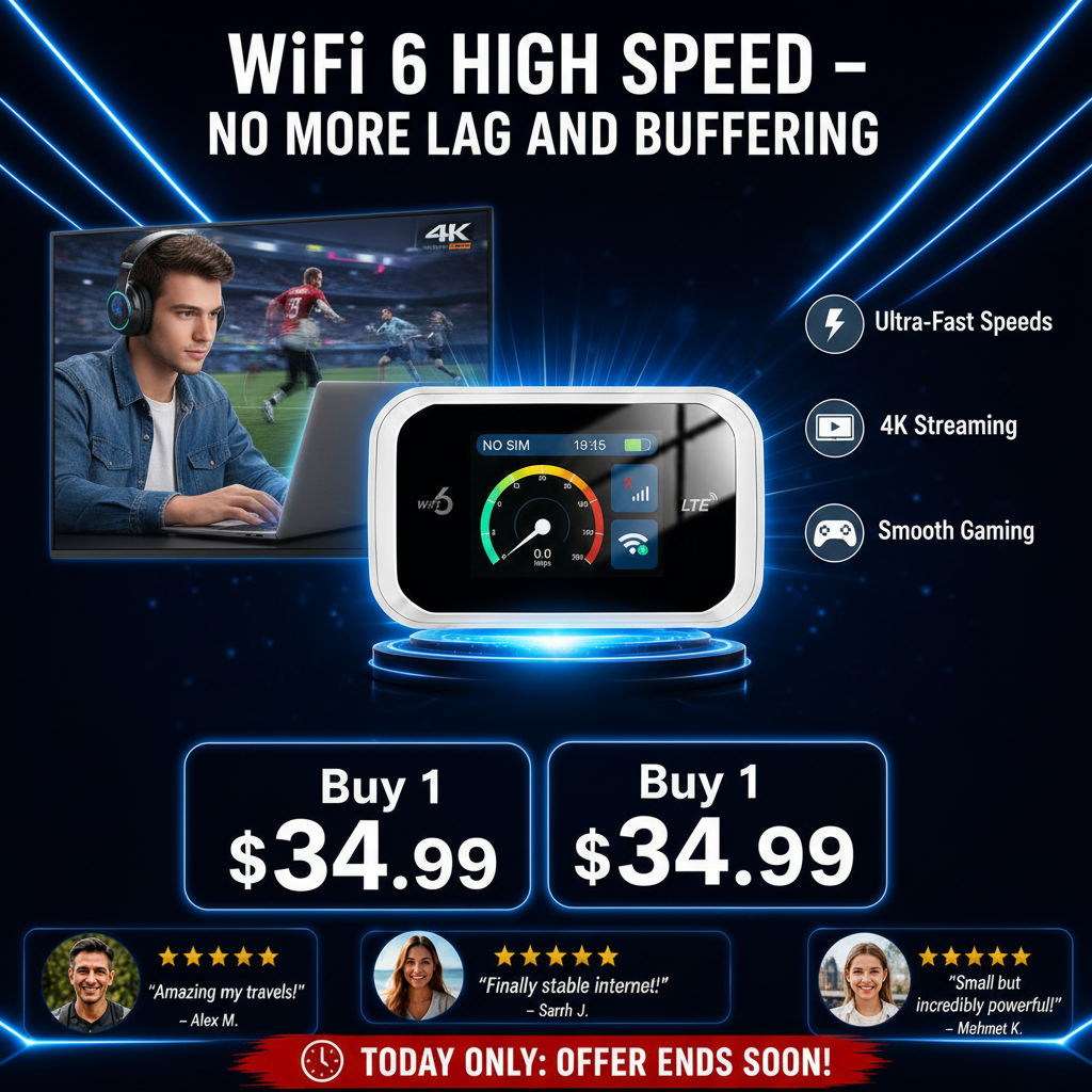 WiFi 6 Gaming Ad